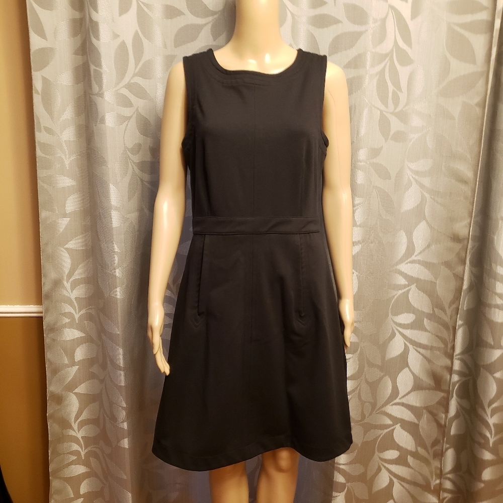 Banana Republic Black Career Sleeveless Dress Size 8 - Picture 13 of 13